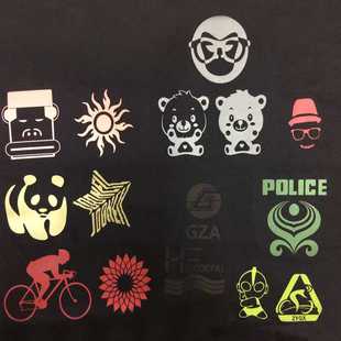 万搏(中国)热贴logo 可定制各类图案