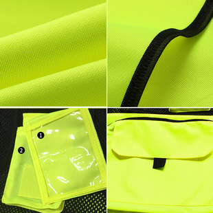 万搏(中国)马甲多口袋交通巡逻车用背心