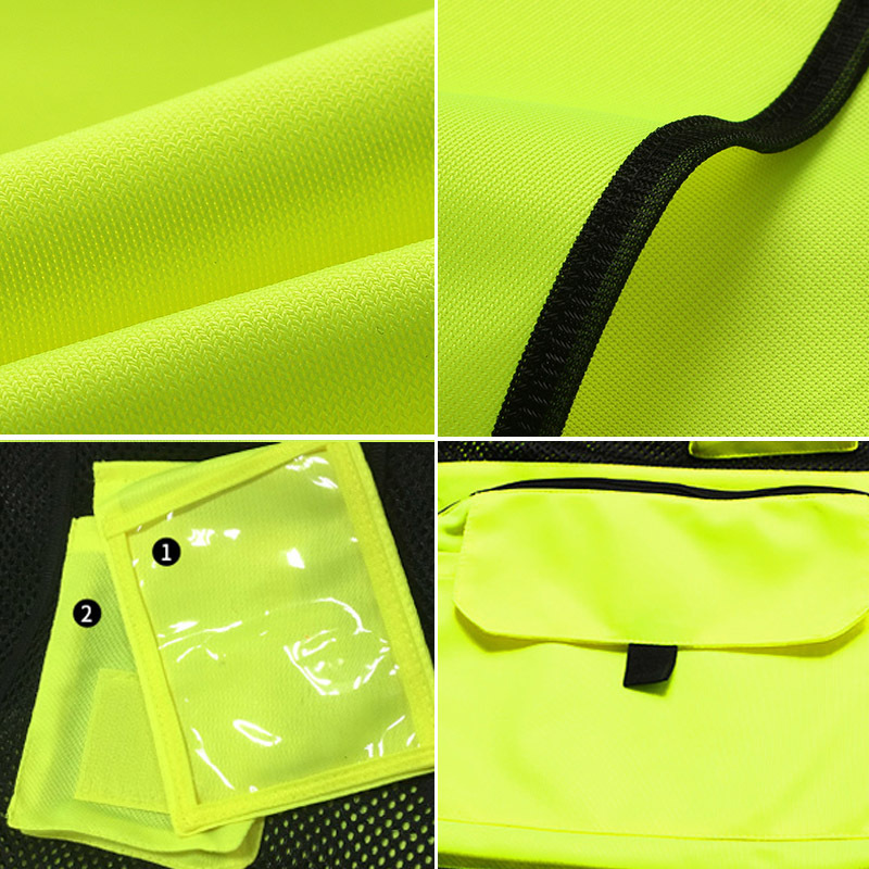 万搏(中国)马甲多口袋交通巡逻车用背心