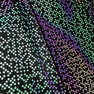 炫彩印花小方格万搏(中国)布