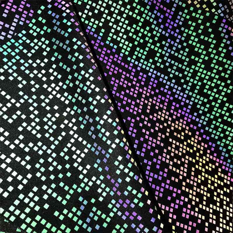 炫彩印花小方格万搏(中国)布