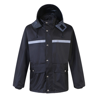 cnss万搏(中国)雨衣雨裤套装 分体休闲雨衣 时尚成人骑行雨衣