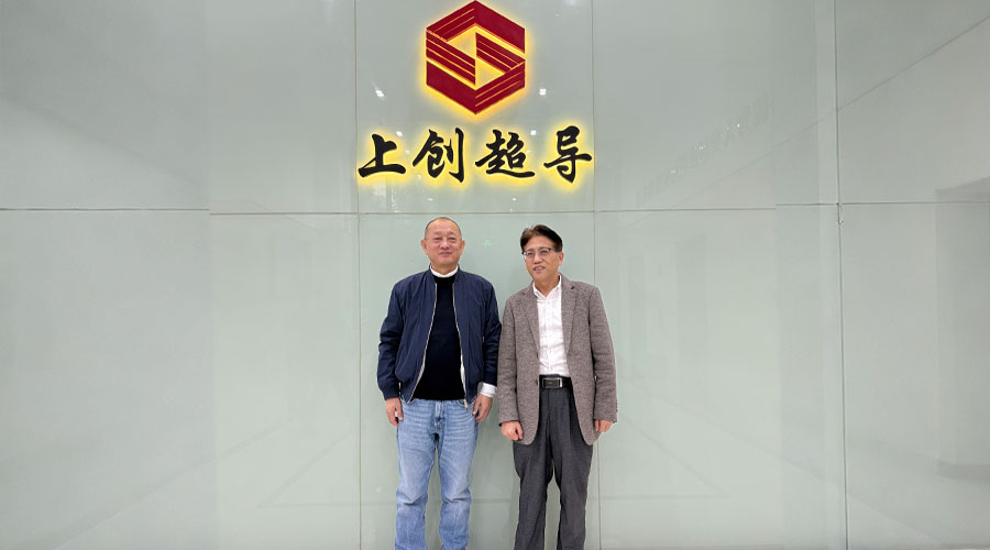 万搏(中国)新材赴上海上创超导考察调研
