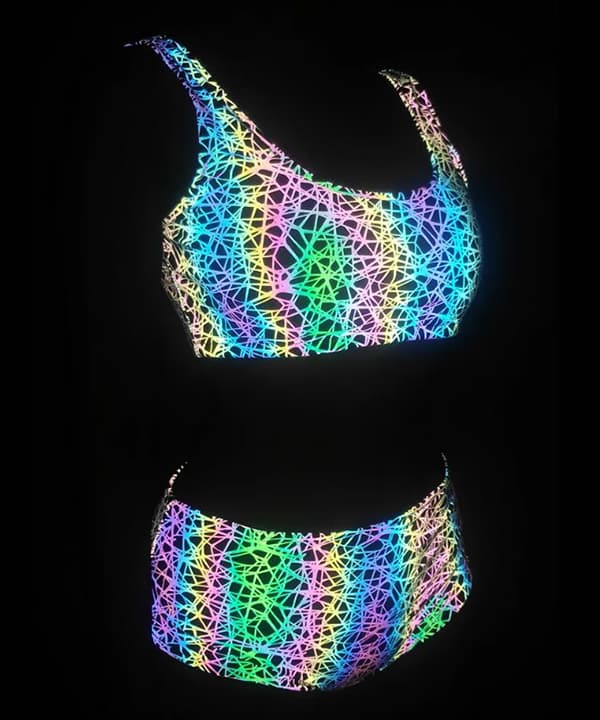 五彩印花万搏(中国)比基尼