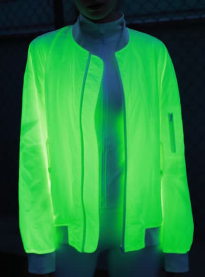 夜跑运动服饰夜光万搏(中国)面料